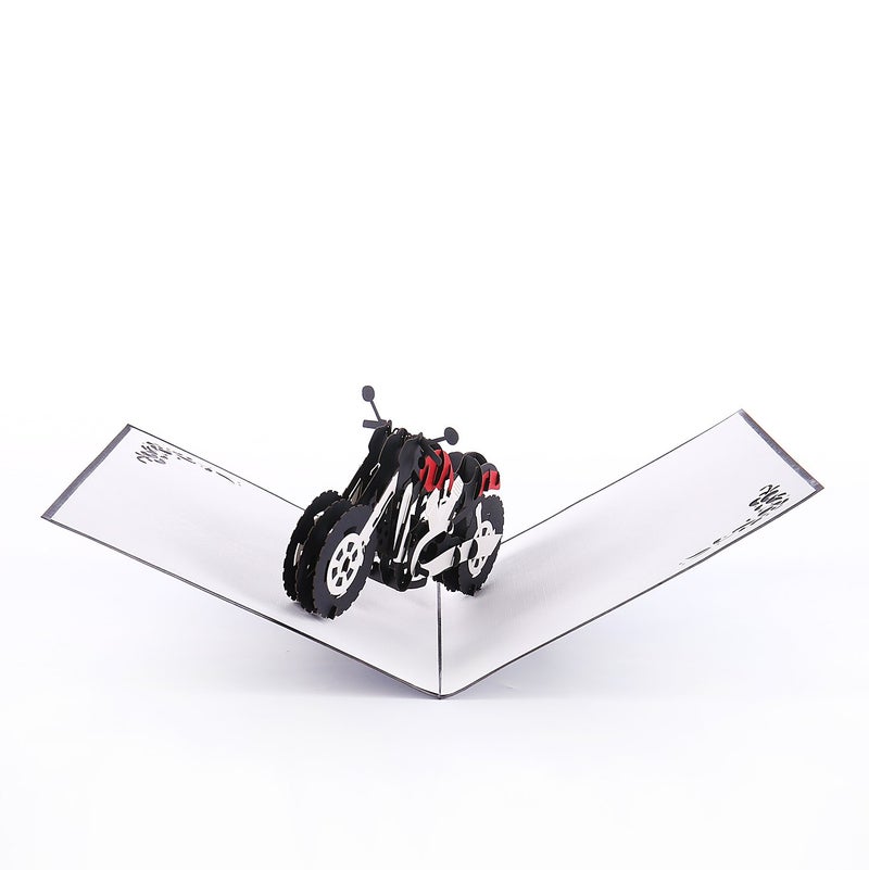 Liif Motorcycle Mania Father's Day Pop Up Card For All Occasions, Birthday, Father's Day Card, Happy Birthday Card For Dad, Boyfriend, Men, Congratulations Card, Retirement Card, Unique Gifts - Image 4